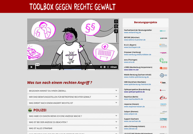 Vorschaubild der Website toolbox-gegen-rechts.de